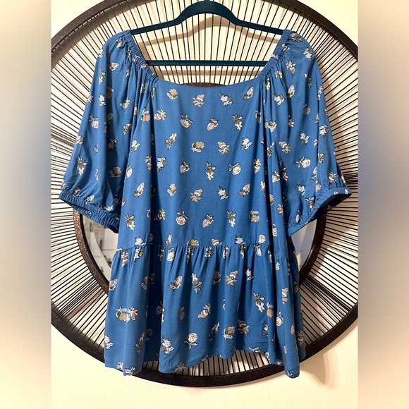 LOFT OUTLET | Peplum Top - Picture 3 of 3